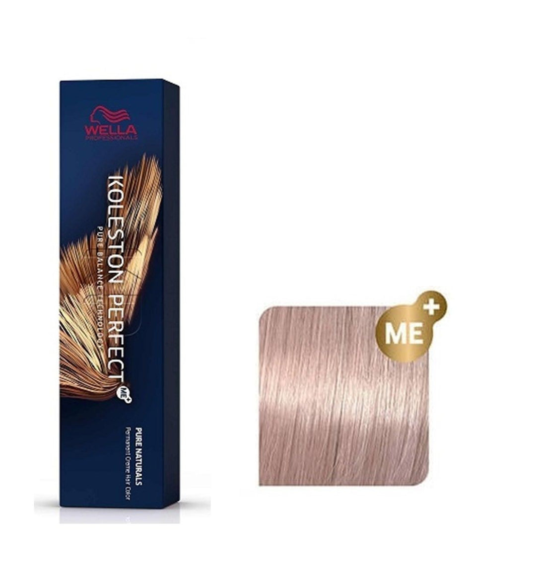 Vopsea de Par 10/96 Permanenta - Rich Naturals Koleston Perfect Me+ Blond Cenusiu Violet Deschis - Wella - HNIcosmetice.ro