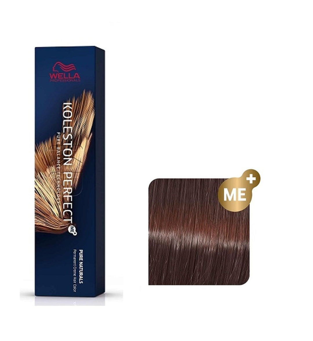 Vopsea de Par 5/41 Permanenta - Vibrant Reds Koleston Perfect Me+ Castaniu Roscat Cenusiu Deschis - Wella - HNIcosmetice.ro