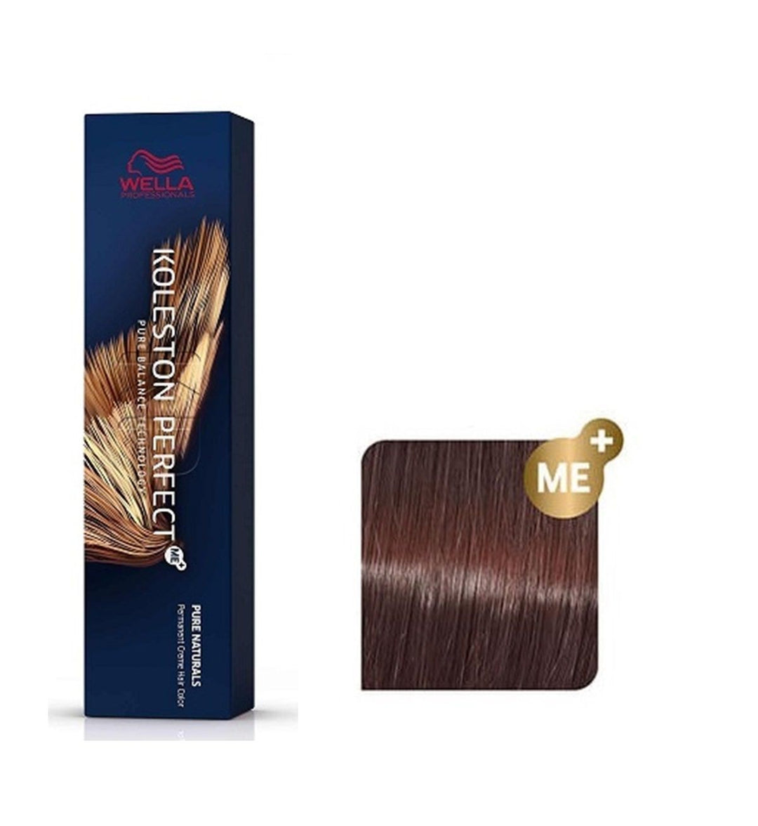 Vopsea de Par 66/55 Permanenta - Vibrant Reds Koleston Perfect Me+ Blond Mahon Intens Inchis - Wella - HNIcosmetice.ro