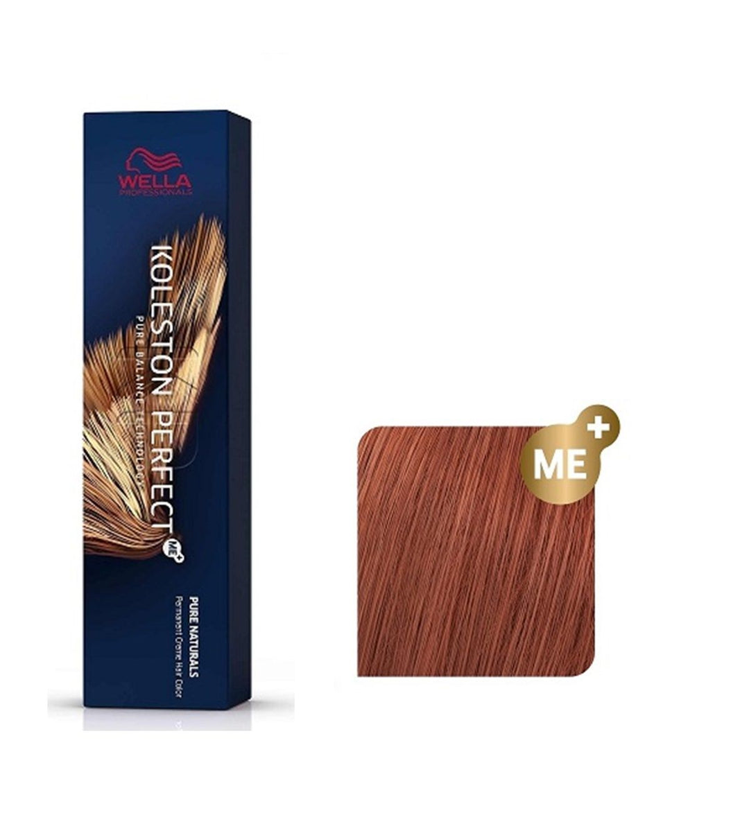 Vopsea de Par 8/41 Permanenta - Vibrant Reds Koleston Perfect Me+ Blond Roscat Cenusiu Deschis - Wella - HNIcosmetice.ro