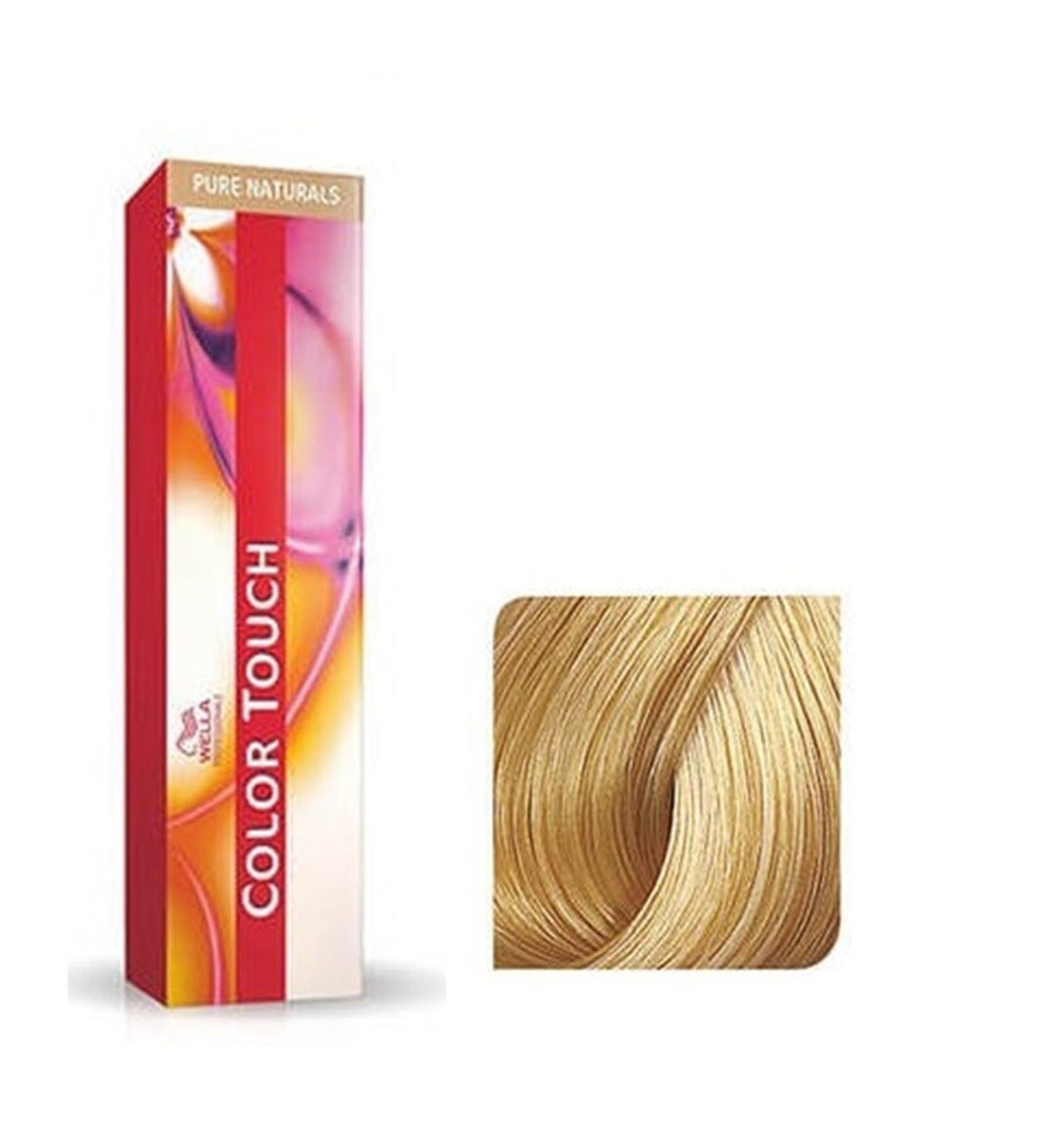 Vopsea de Par 9/0 Semi-permanenta Fara Amoniac - Pure Naturals Color Touch Blond Intens Foarte Deschis - Wella
