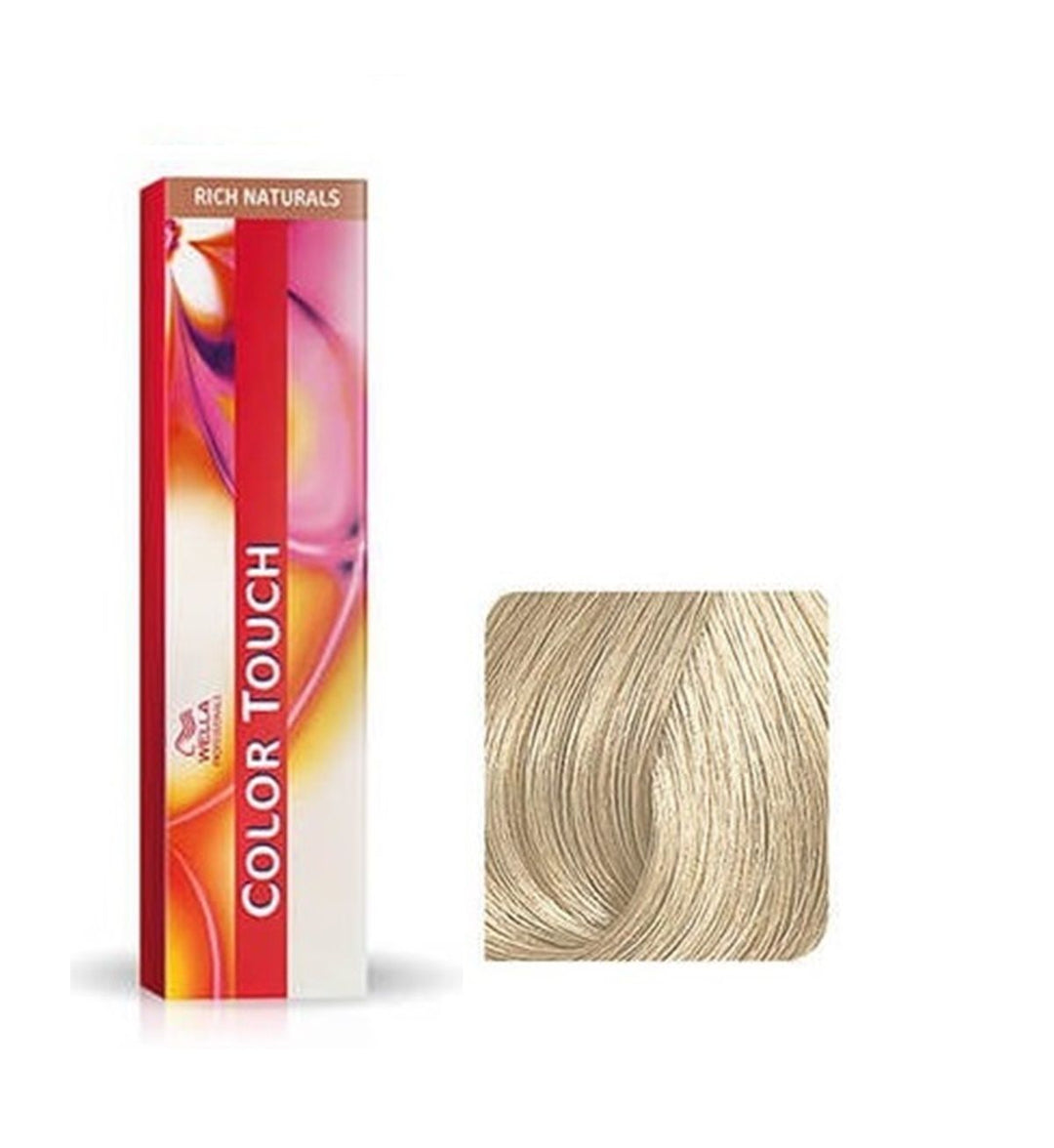 Vopsea de Par 10/01 Semi-permanenta Fara Amoniac - Rich Naturals Color Touch Blond Cenusiu Platinat Natural - Wella - HNIcosmetice.ro