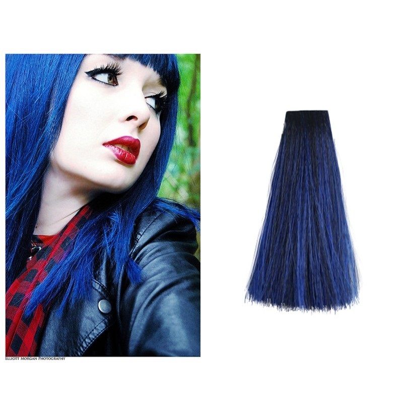 Vopsea de Par Corector Albastru Tehnica Permanenta - Fanola Color Cream Blue Intensifier 100ml - Fanola - HNIcosmetice.ro