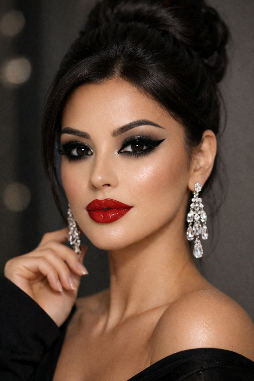 Ochii negri – versatilitate, intensitate și eleganță pentru orice moment al zilei