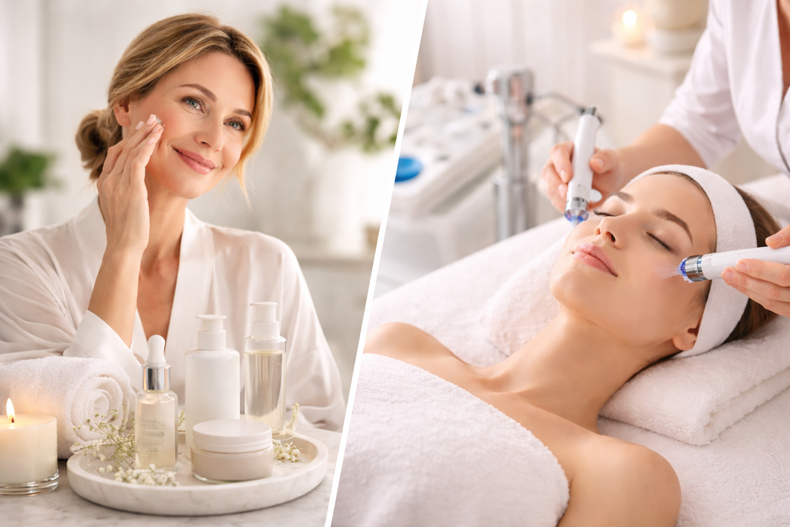 Tratamente profesionale vs. îngrijire acasă – ghid complet pentru ten sănătos