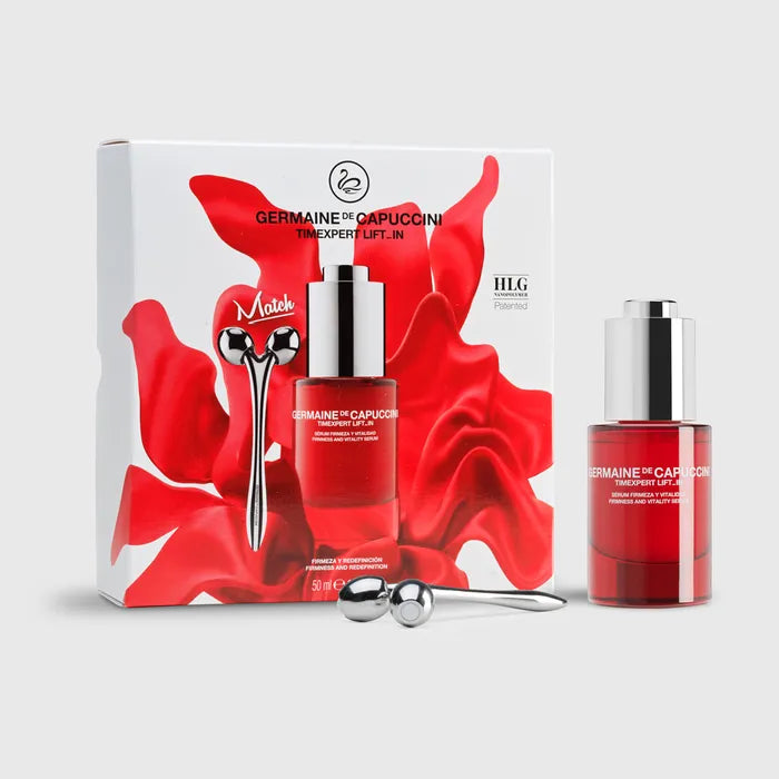 Set pentru Fermitate si Vitalitate+ Accesoriu Masaj  Editie Limitata - Timexpert Lift_In Firmness and Vitality Serum + Massager Set - PP Germaine de Capuccini