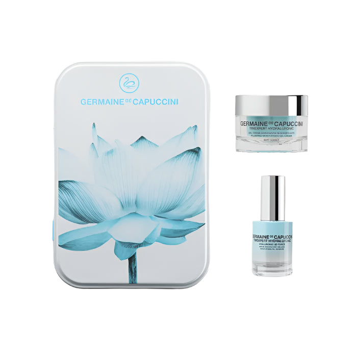 Set Primavara 2025 Crema Hidratanta Suprema si Ser cu Acid Hialuronic - Timexpert Hydraluronic Supreme Cream 50ml + 3D Force Seum 30ml - PP Germaine de Capuccini