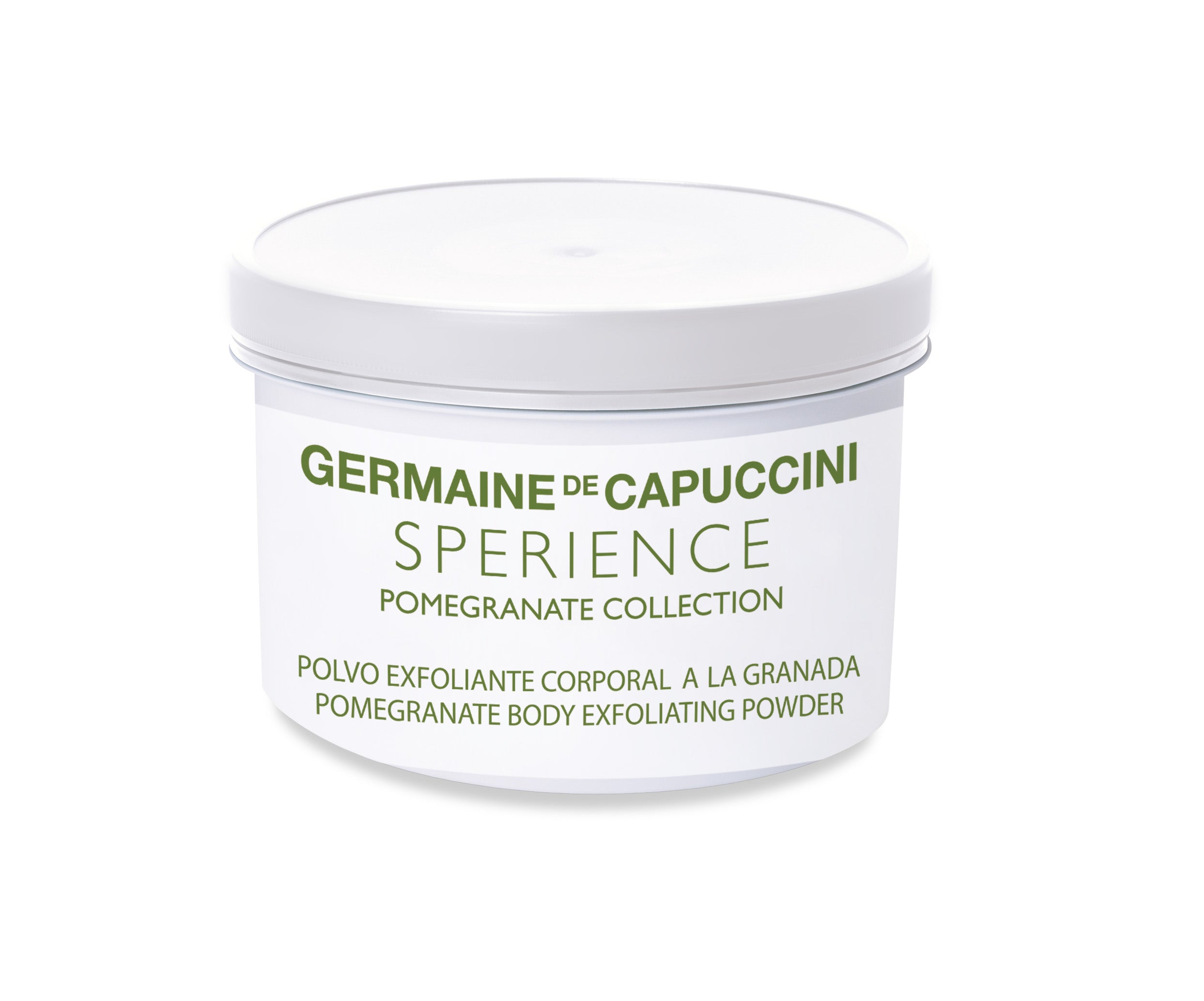 Tester Pudra Exfolianta de Corp cu Rodie - Sperience Mediterranean Pomegranate Body Exfoliating Powder 10gr - FOC Germaine de Capuccini