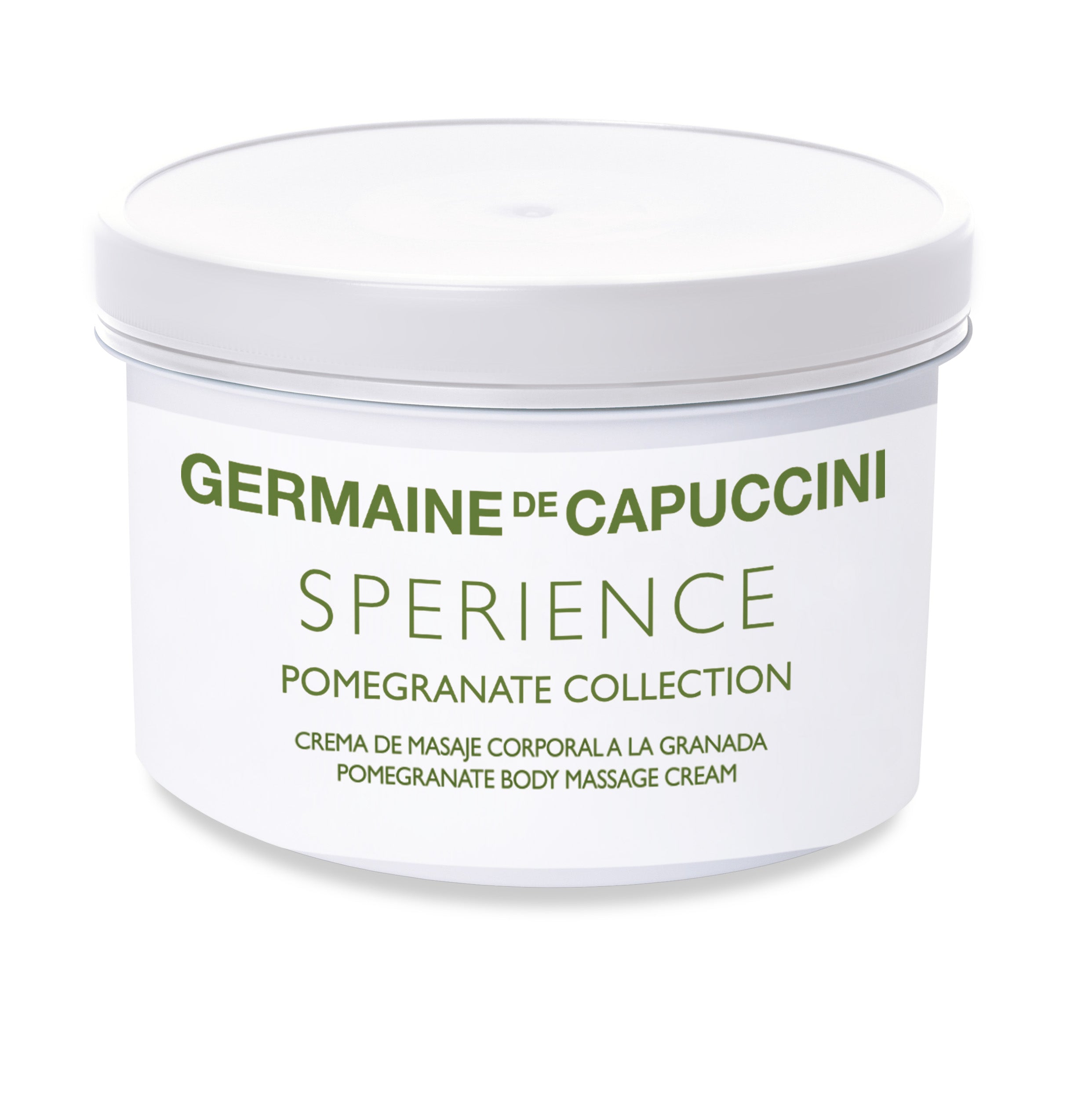 Tester Crema pentru Masaj Corporal pe Baza de Extract de Rodie - Sperience Pomegranate Body Massage Cream 50ml - FOC Germaine de Capuccini