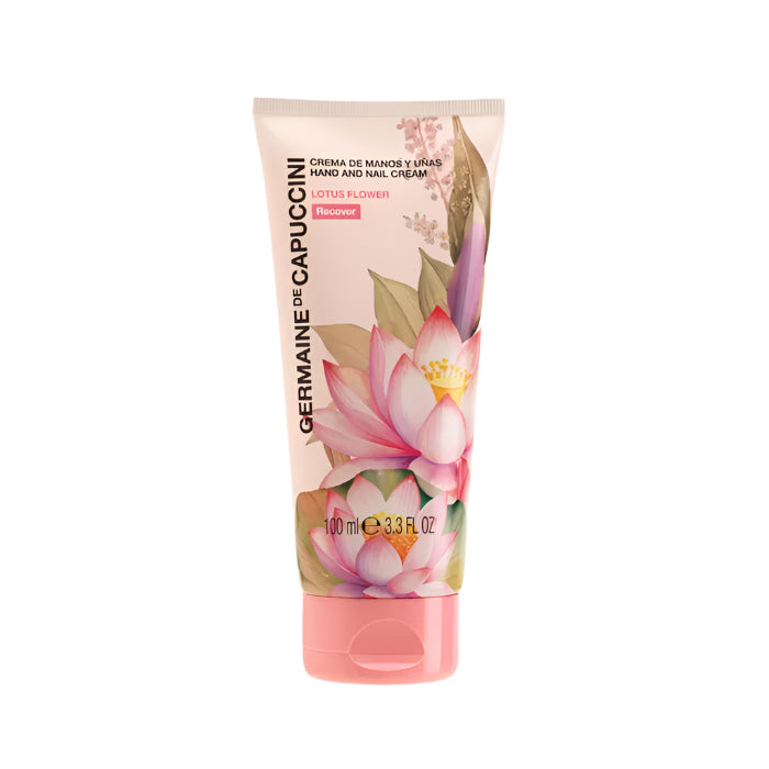 Crema de Maini si Unghii cu Floare de Lotus - Options Line Lotus Flower Hand and Nail Cream 100ml - PP Germaine de Capuccini