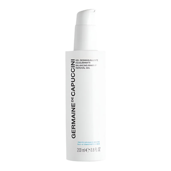 Gel Demachiant Echilibrant Ten Gras Si Mixt - Options Line Balancing Makeup Removal Gel  Oily And Combination Skin 200ml - PP Germaine de Capuccini