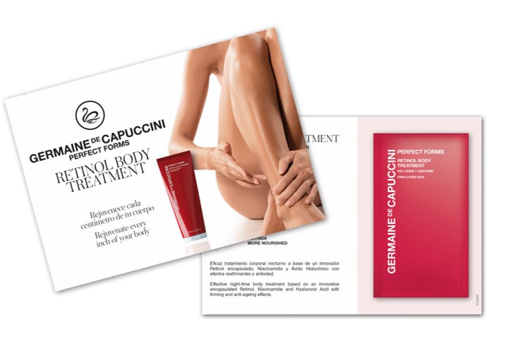 Tester Brosura Tratament pentru Corp cu Retinol - Perfect Forms Retinol Body Treatment 7ml - FOC Germaine de Capuccini