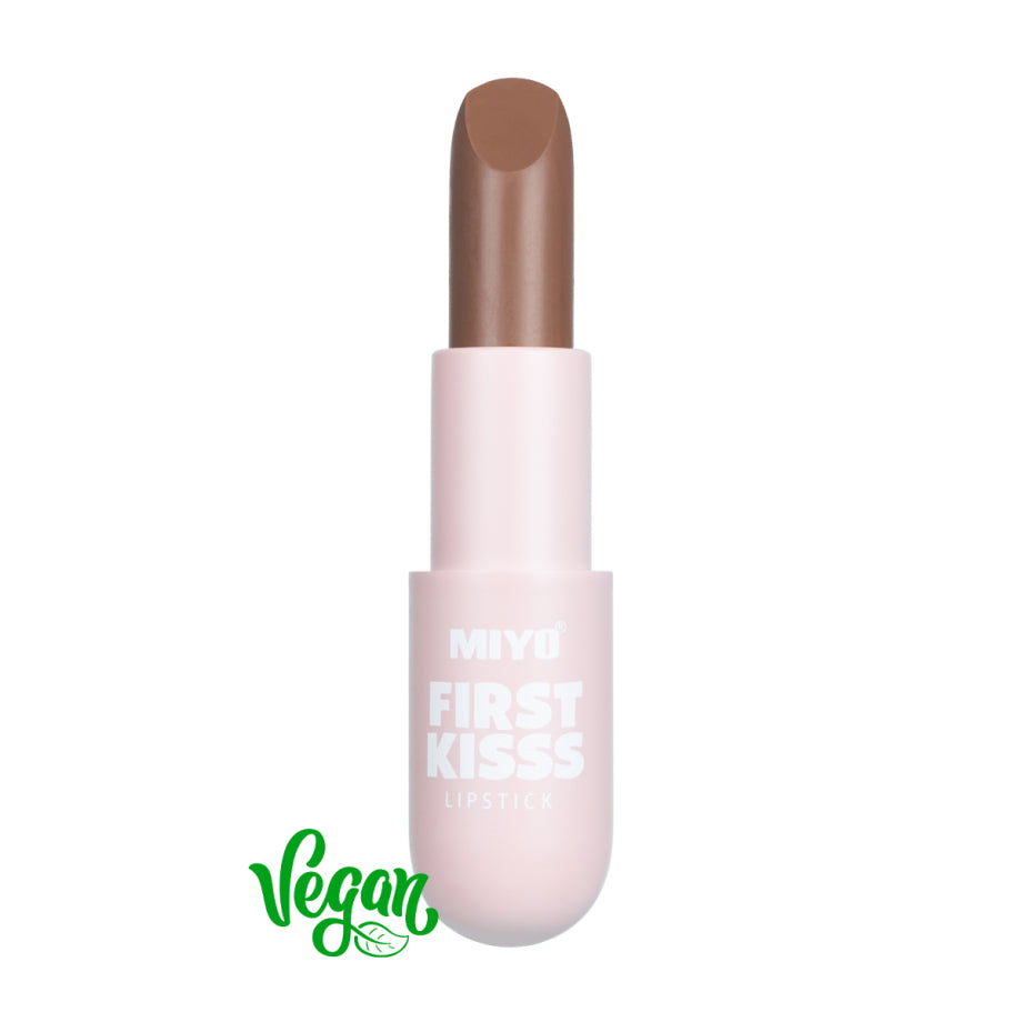 Ruj de Buze – First Kiss Lipstick Nr. 03 Warm Walnut 5gr – MIYO