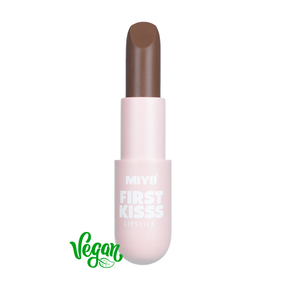 Ruj de Buze – First Kiss Lipstick Nr. 04 Cold Chestnut 5gr – Miyo