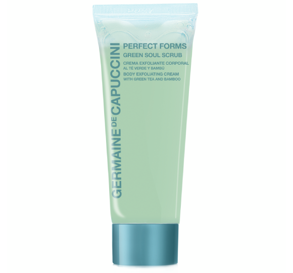 Exfoliant Coporal cu Ceai Verde si Bambus - Perfect Forms Green Soul Body Scrub with Green Tea and Bamboo 200ml - PP Germaine de Capuccini