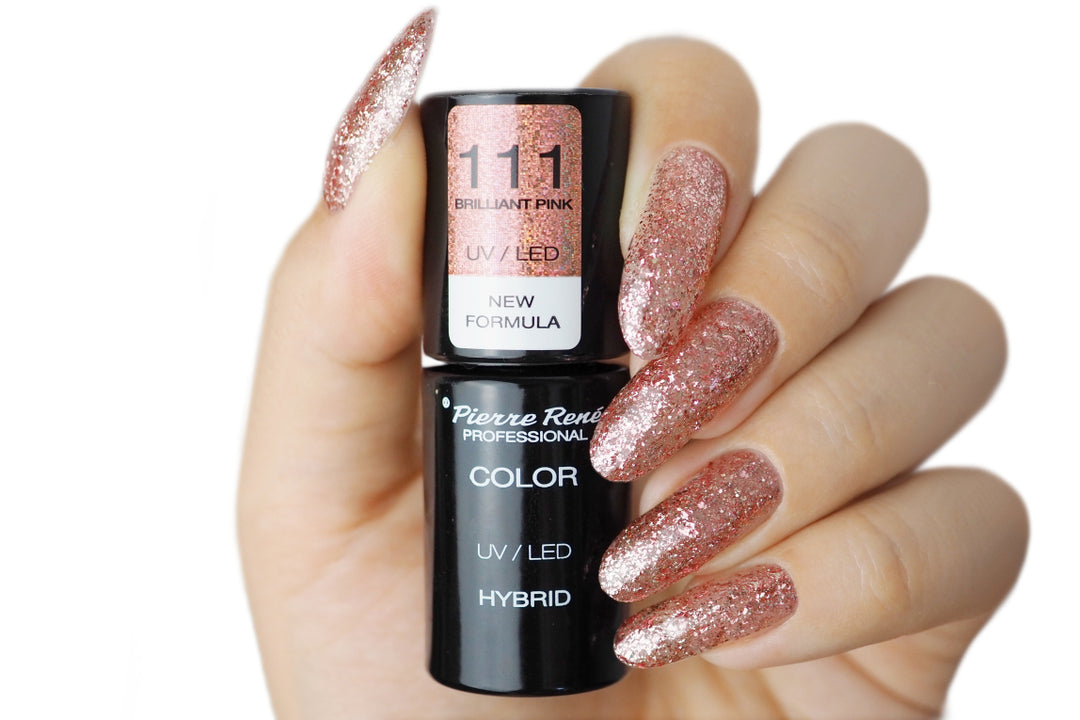 Oja Semipermanenta - Color Hybrid Polish Nr. 111 Brilliant Pink 6ml - Pierre Rene