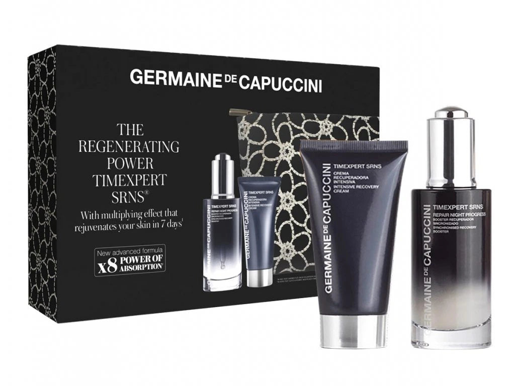 Set Promoțional SRNS - Timexpert SRNS Repair Night Progress 50ml + Cremă Intensivă Recuperare 50ml Set Promoțional - PP Germaine de Capuccini