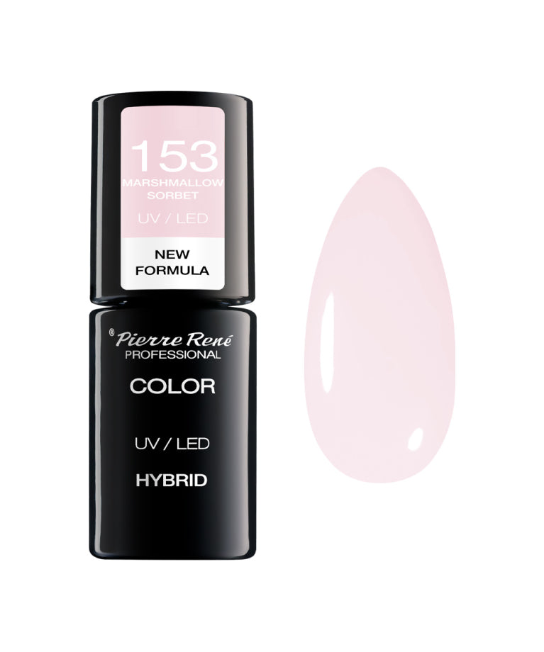 Oja Semipermanenta - Color hybrid Polish Nr. 153 Marshmallow Sorbet 6ml - Pierre Rene