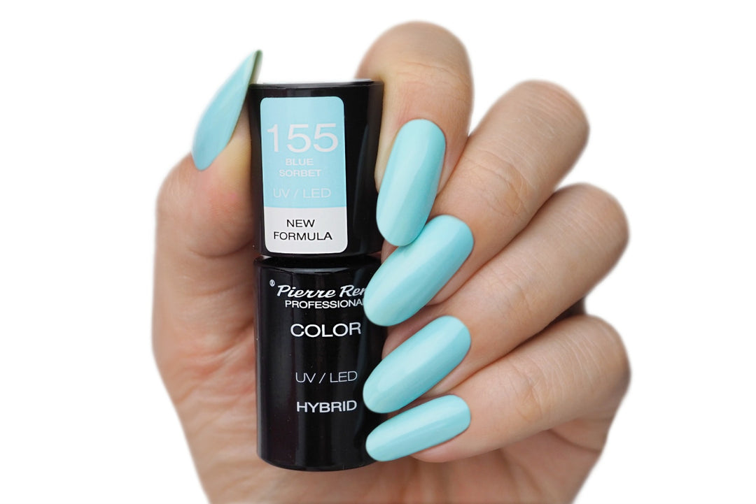 Oja Semipermanenta - Color Hybrid Polish Nr. 155 Blue Sorbet 6ml - Pierre Rene