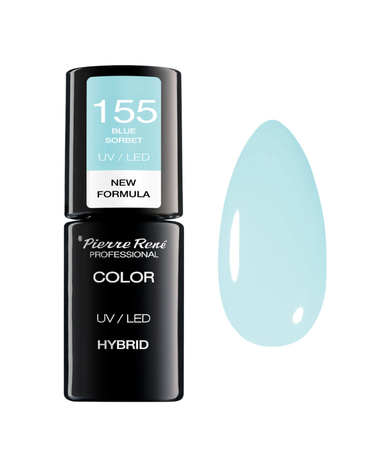 Oja Semipermanenta - Color Hybrid Polish Nr. 155 Blue Sorbet 6ml - Pierre Rene