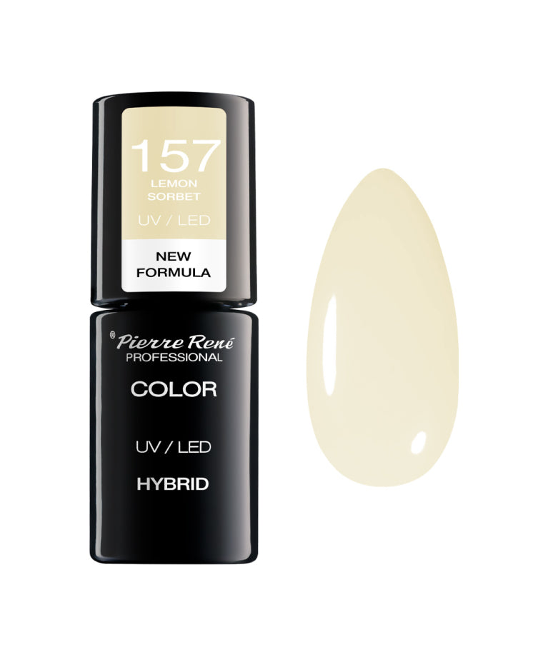 Oja Semipermanenta - Color Hybrid Polish Nr. 157 Lemon Sorbet 6ml - Pierre Rene
