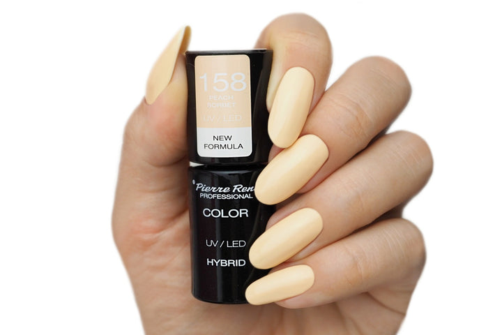 Oja Semipermanenta - Color Hybrid Polish Nr. 158 Peach Sorbet 6ml - Pierre Rene