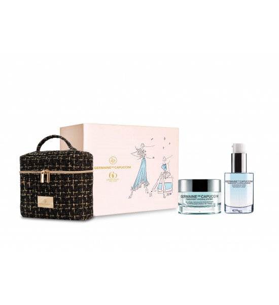 Set pentru Hidratare si Volum cu Acid Hialuronic - Timexpert Hydraluronic Soft Sorbet 50ml + 3D Force Serum 30ml Promo Set - PP Germaine de Capuccini