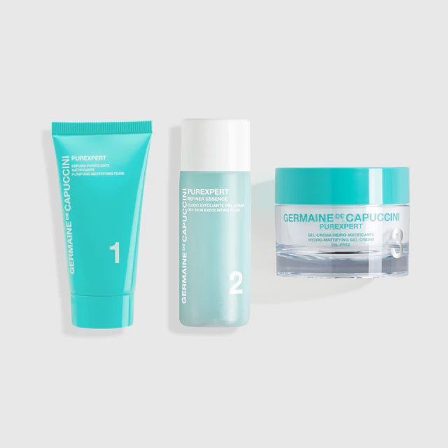 Set 1-2-3 Ten Gras - Purexpert Programme 1-2-3 Oily Skin - PP Germaine de Capuccini
