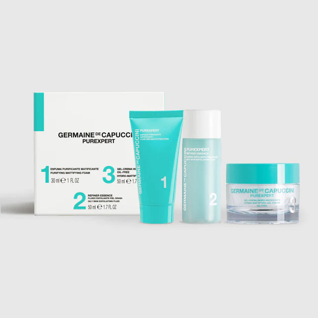 Set 1-2-3 Ten Gras - Purexpert Programme 1-2-3 Oily Skin - PP Germaine de Capuccini