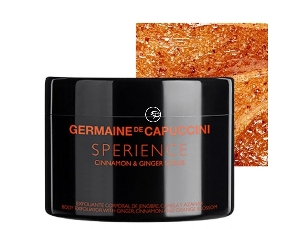 Scrub Exfoliant pentru Corp Scortisoara si Ghimbir - Sperience Cinnamon&amp;Ginger Scrub Body Exfoliator 200ml - PP Germaine de Capuccini
