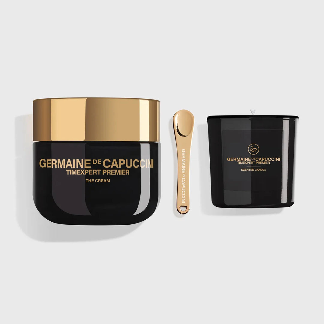 Set Timexpert Premier cu Lumanare si Crema Textura Fina (Editie limitata) - Timexpert Premier Candle and The Cream Fine Texture (Limited Edition) Promo Set - PP Germaine de Capuccini