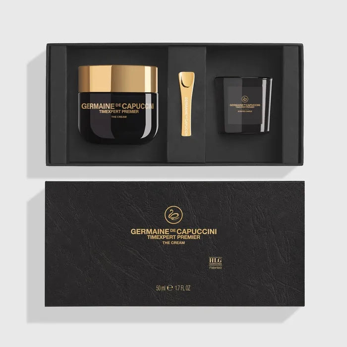 Set Timexpert Premier cu Lumanare si Crema Textura Fina (Editie limitata) - Timexpert Premier Candle and The Cream Fine Texture (Limited Edition) Promo Set - PP Germaine de Capuccini