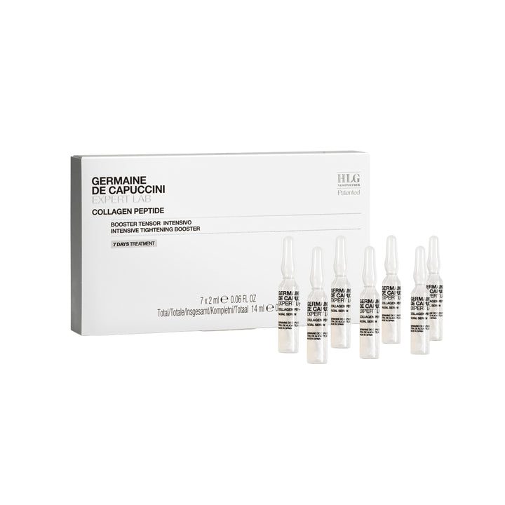 Tratament Intensiv de Fermitate - Expert Lab Collagen Peptide Intensive Tightening Booster 7x2ml - PP Germaine de Capuccini