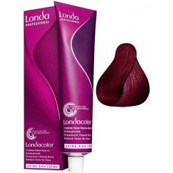 Vopsea de Par 6/56 Permanenta - Londacolor Blond Inchis Rosu Violet 60ml - Londa