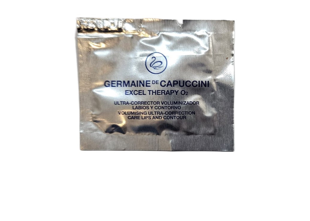 Tester Tratament de Corectie Ultra Volumizant pentru Buze si Contur - Excel Therapy O2 Ultra Correction Care Lips and Contour Sample 1ml - FOC Germaine de Capuccini