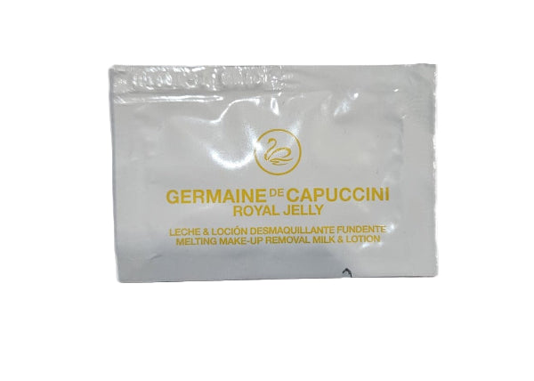 Tester Lapte si Loțiune Demachiantă cu Textură Fondantă cu Lăptișor de Matcă - Royal Jelly Melting Make-Up Removal Milk&Lotion 2ml - FOC Germaine de Capuccini