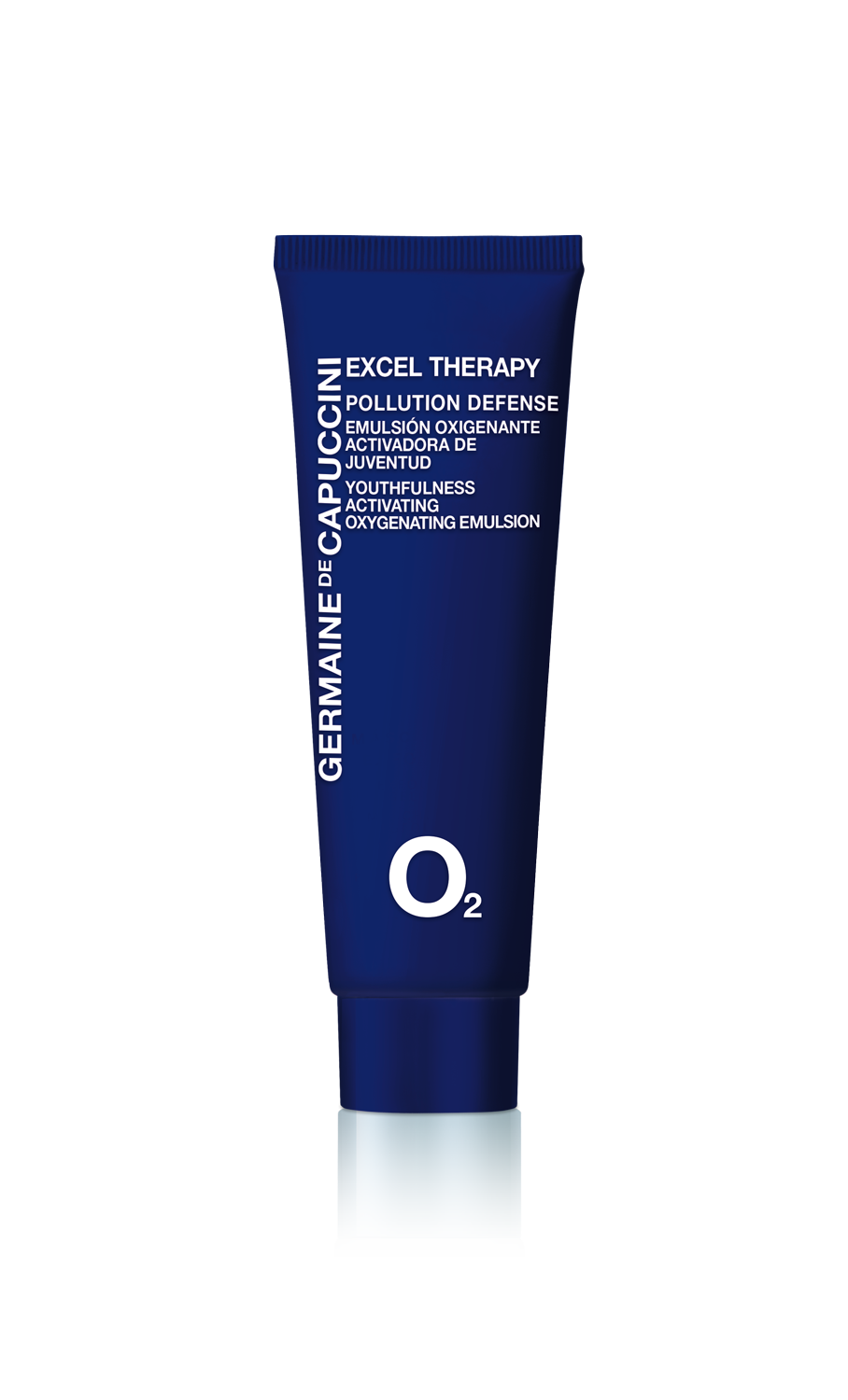 Tester Emulsie Oxigenantă Activatoare a Tinereții - Excel Therapy O2 Activating Oxygenating Emulsion Pollution Defence Sample 10ml - FOC Germaine de Capuccini