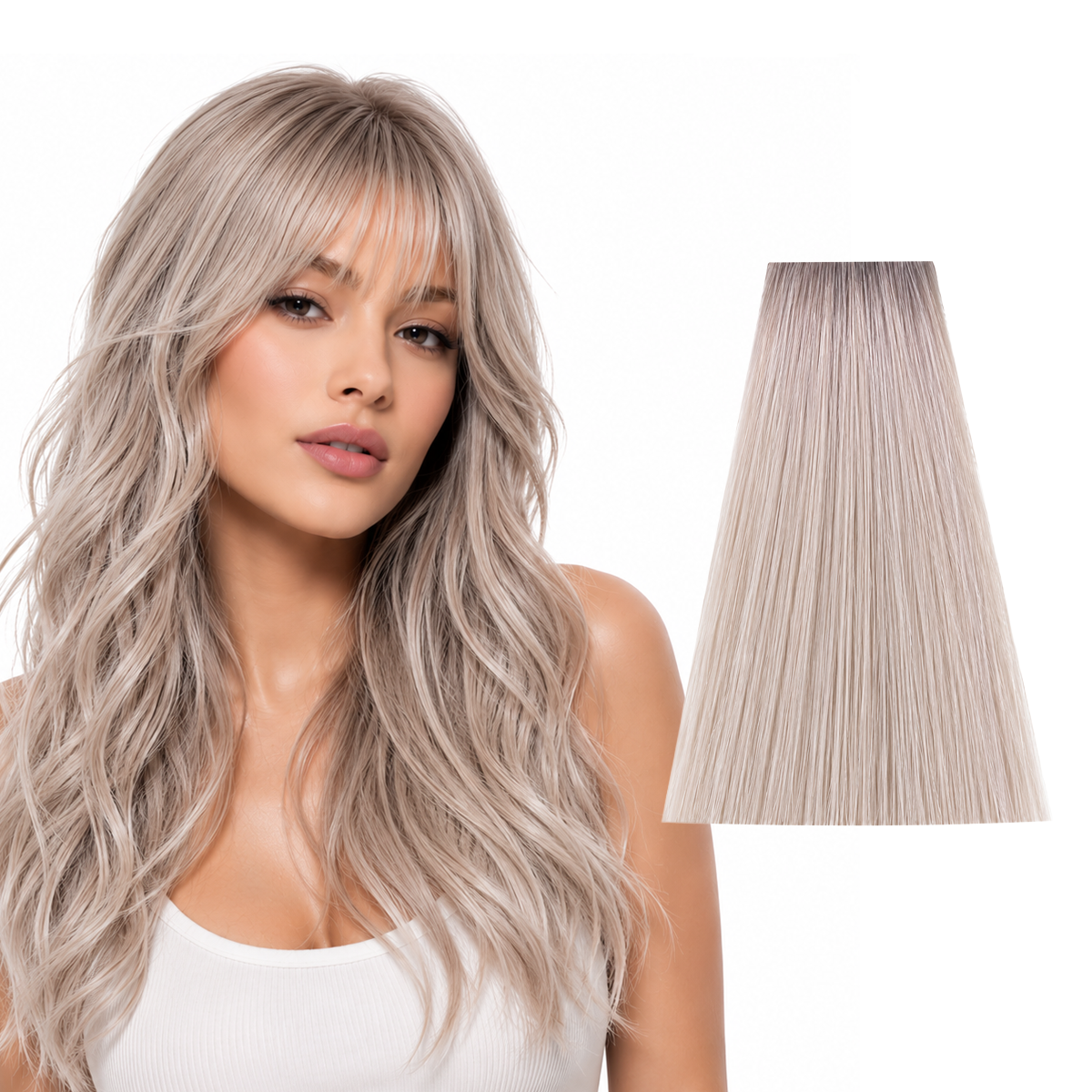 Vopsea de Par 9.01 Tehnica Permanenta - Fanola Color Cream Blond Cenusiu Natural Foarte Deschis 100ml - Fanola