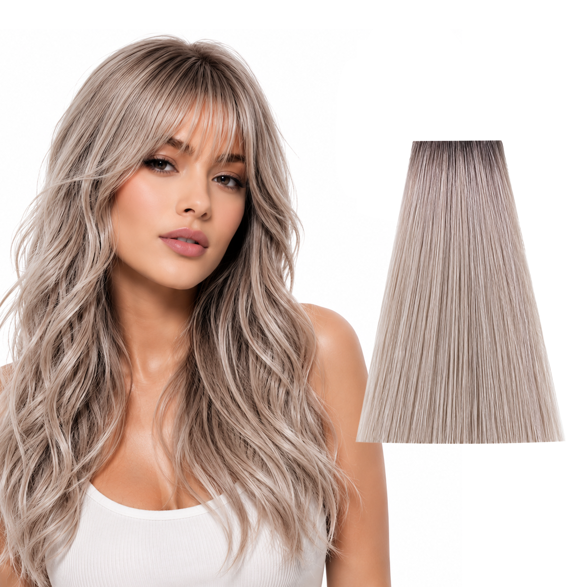 Vopsea de Par 9.01 Tehnica Permanenta - Fanola Color Cream Blond Cenusiu Natural Foarte Deschis 100ml - Fanola