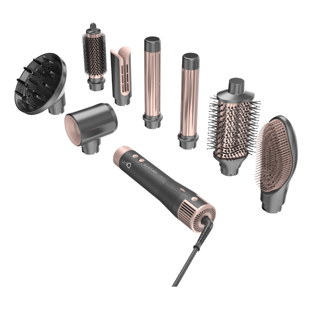 Aparat de Styling Multifunctional - Uniq Vibrance Multistyler 8 in 1 - Ga.ma