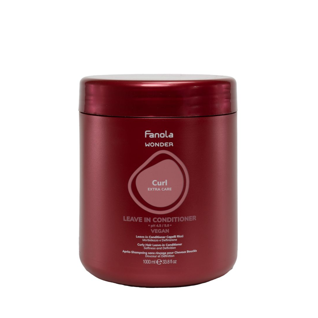 Balsam Fara Clatire pentru Par Cret - Wonder Curl Leave In Conditioner 1000ml - Fanola - HNIcosmetice.ro
