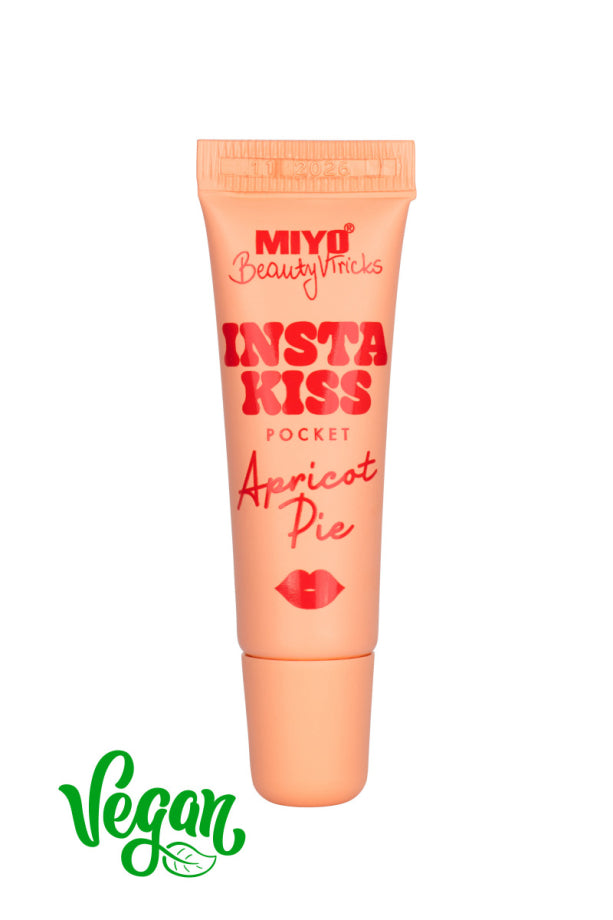 Balsam pentru Buze - Insta Kiss Pocket Apricot Pie - Miyo - HNIcosmetice.ro