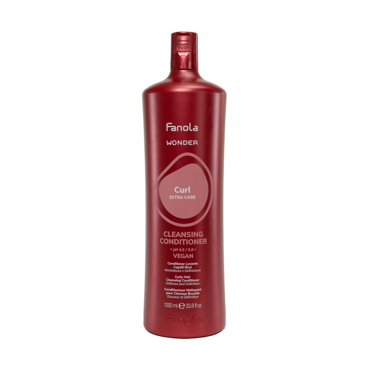 Balsam pentru Par Cret - Wonder Curl Cleansing Conditioner 1000ml - Fanola - HNIcosmetice.ro