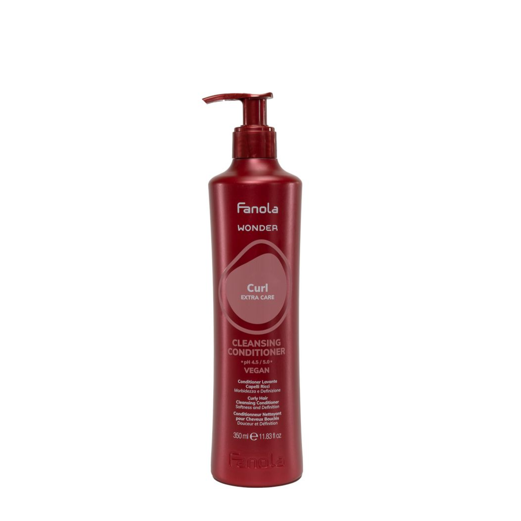 Balsam pentru Par Cret - Wonder Curl Cleansing Conditioner 350ml - Fanola - HNIcosmetice.ro