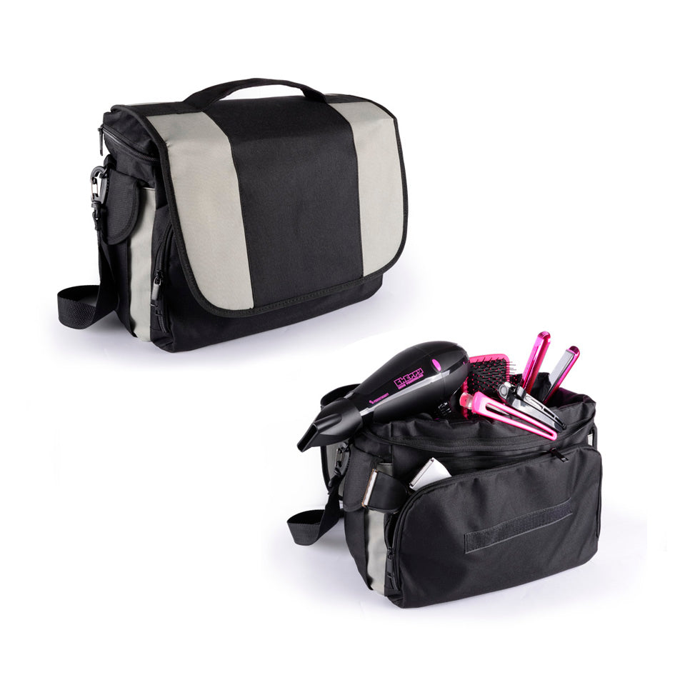 Geanta pentru Accesorii Coafura si Frizerie Academy - Professional Bag Academy Black - Bifull