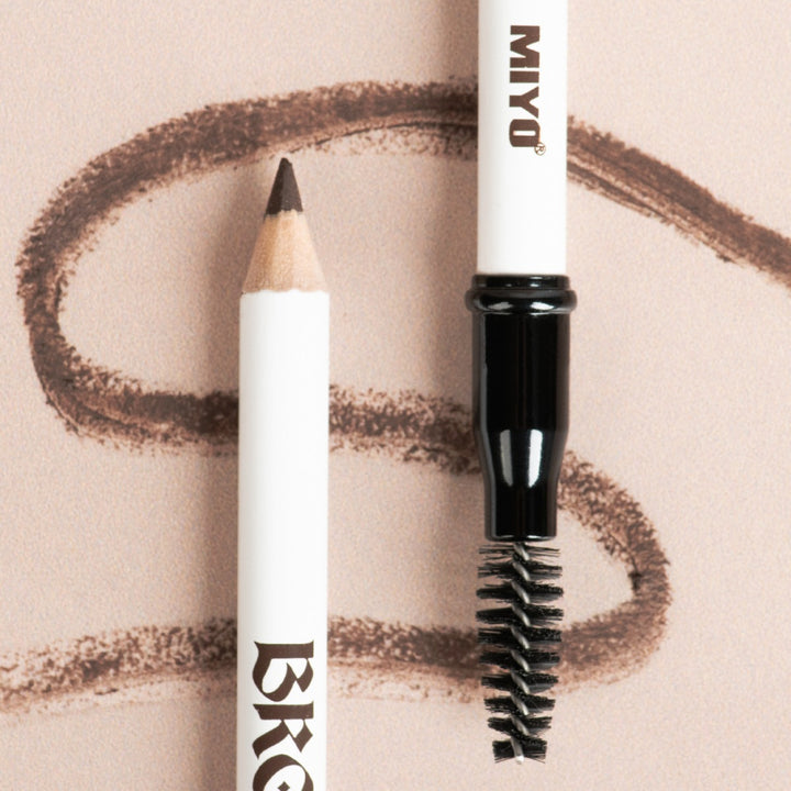 Creion de Sprancene - Brow Poet Pencil No. 01 Wood - Miyo