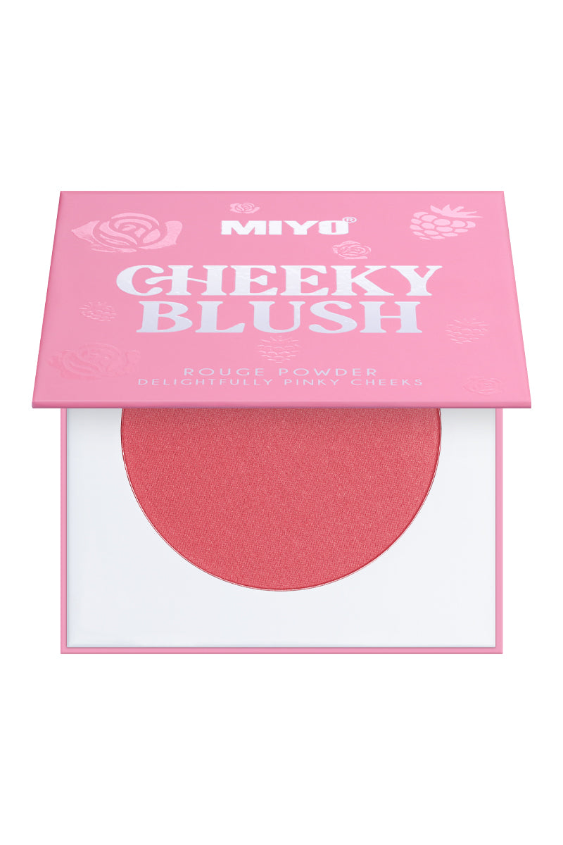 Fard de Obraz - Girl Boss Cheeky Blush Rouge Powder No. 04 Legally Strawberry - Miyo - HNIcosmetice.ro