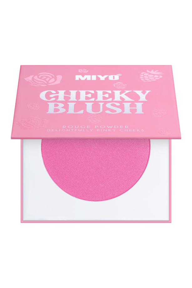 Fard de Obraz - Girl Boss Cheeky Blush Rouge Powder No. 05 Bonbon Lady - Miyo - HNIcosmetice.ro