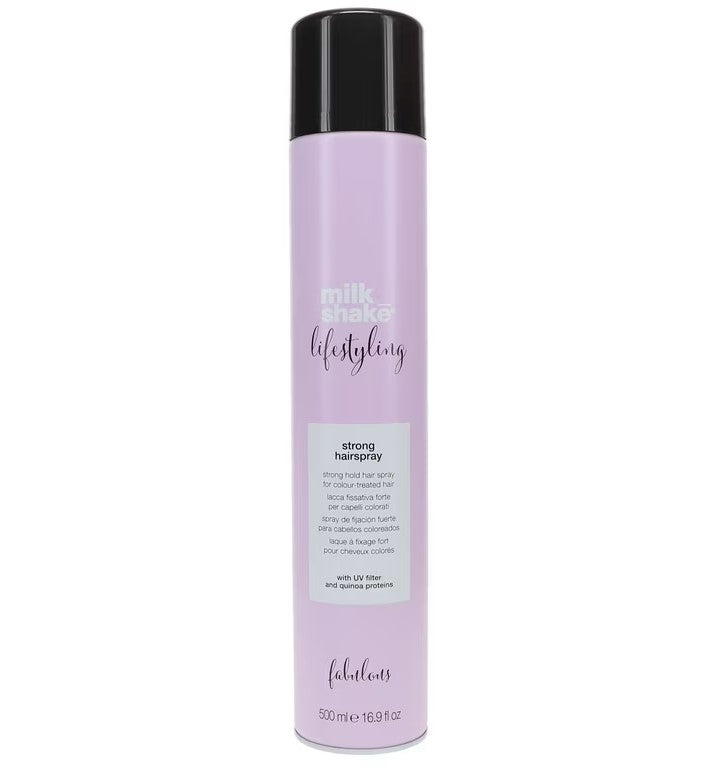Fixativ de Par Puternic - Lifestyling Fabulous Strong Hairspray 500ml - Milk Shake - HNIcosmetice.ro