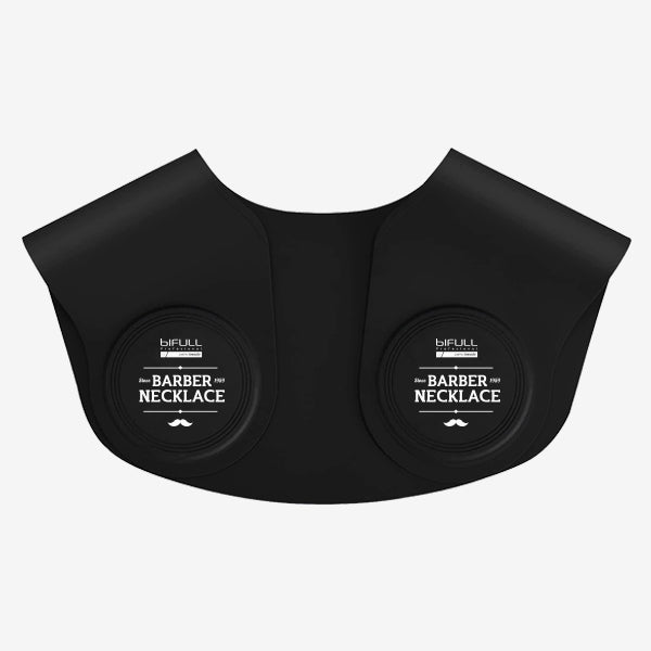 Guler pentru Barberi din Silicon - Barber Necklace Black - Bifull